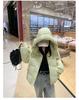 Winter Short Hooded Thickened Cotton-padded Jacket Loose Warm Outwear