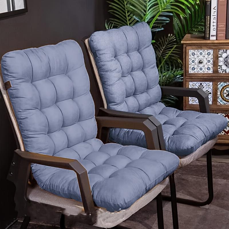 Lounge Chair Cushions - Comfortable And Soft, Full Back Support Fabric Seat Cover, Suitable for Patio Furniture, Outdoor Seats And Indoor/Outdoor Use