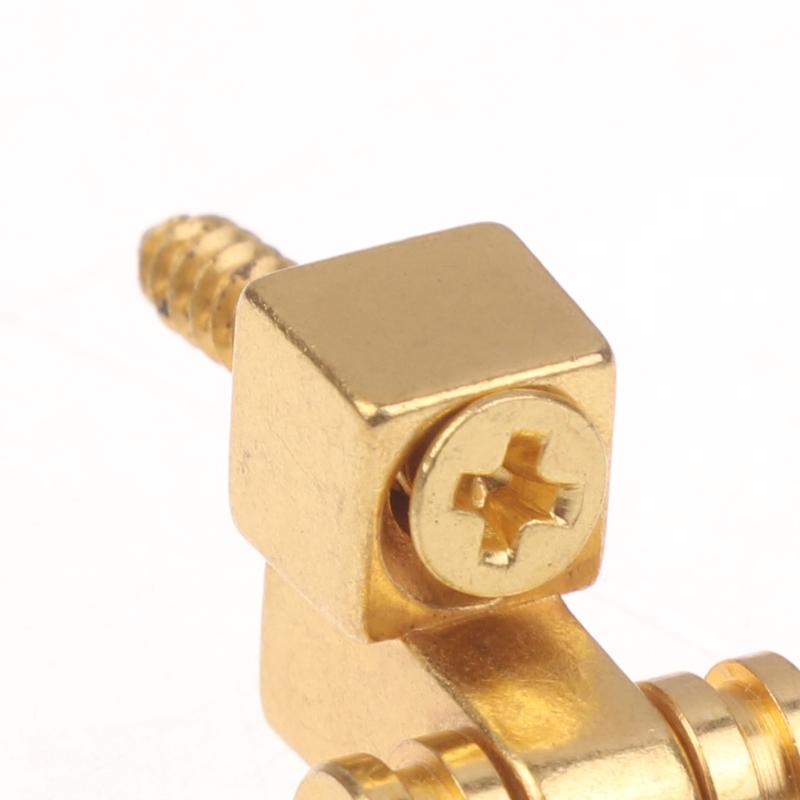 2pcs Ball Bearing String Retainer Electric Acoustic Guitar Headstock Locking String Guide Roller Retainer Guitar Parts