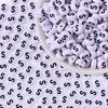 100/Bag Diy Black And White English Acrylic Letter Beads Handmade Bracelets Necklaces Beaded Accessories