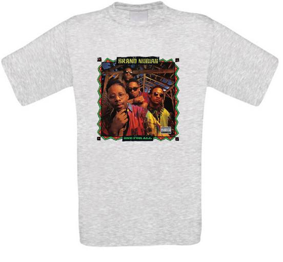 Brand Nubian One for All Rap Hip Hop T-Shirt All Sizes S