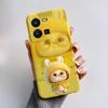 For vivo Y35 4G Protective Case For vivo Y35 4G Fashion Cartoon Phone Cases For vivo Y35 4G Beautiful Painting Back Cover Coque