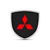 1pcs 3D Metal Car Body Window Decoration Stickers Badges Auto Styling for Mitsubishi ASX Lancer L200 Pajero Sport Attrage Mirage NH9