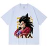 230 Gsm 100% Cotton Dragon Ball V18 Goku Print Unisex Heavy Cotton T Shirt