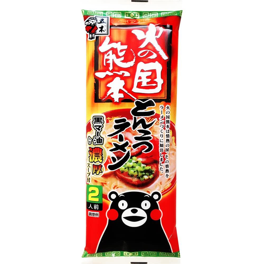 Itsuki Foods Kumamoto Tonkotsu 250g x 10 packs Ramen,