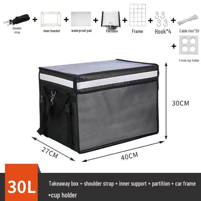 Thickened Rear Cargo Rack Bracket for Electric Scooter Delivery Box