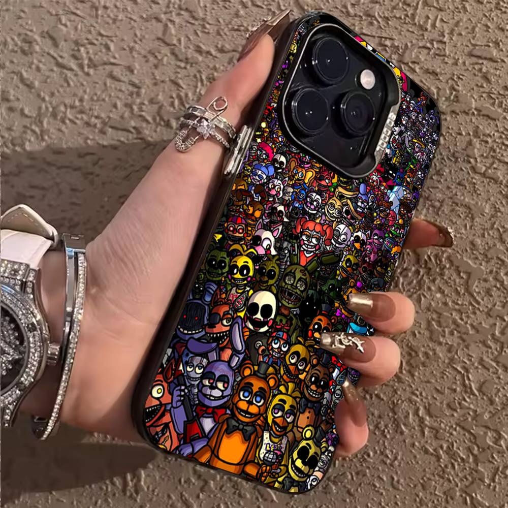 

Five N-Night At F-Freddy Phone Case For iPhone 17,16,15,14,13,12,11,Pro,X,Xs,MAX,Plus TPU Soft To Skin-friendly Cover iPhone15PRO