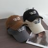 Korean Style Embroidered Baseball Cap for Men and Women - Versatile, Trendy, Sun Protection Hat