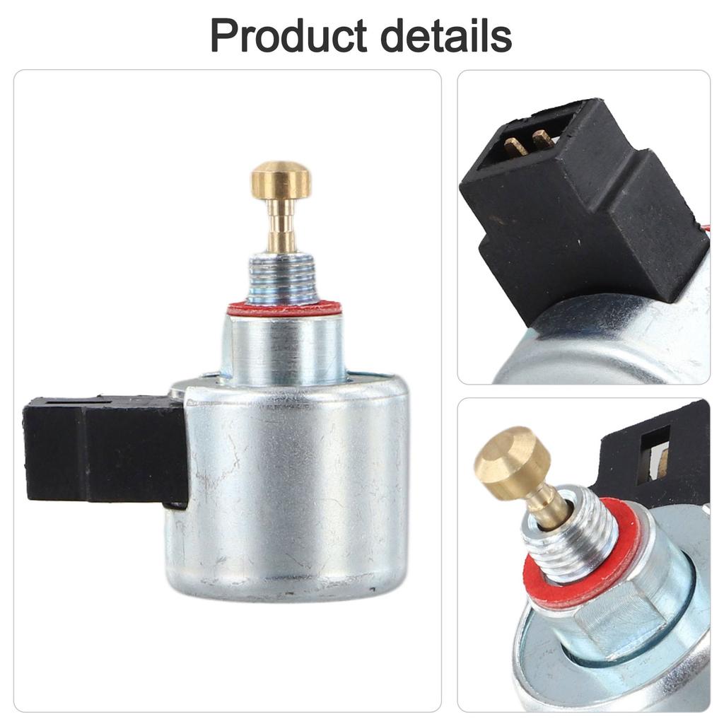 Fuel Solenoid Valve AUC13676 for Tractors and Mowers Designed for E160 Z735E S220 for Efficient Engine Functionality