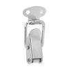 20PCS Small Size Clasp Lock Spring Loaded Duckbill Buckle Box Latch Mounting Screws Stainless Steel Chest Lock Cabinet Boxes