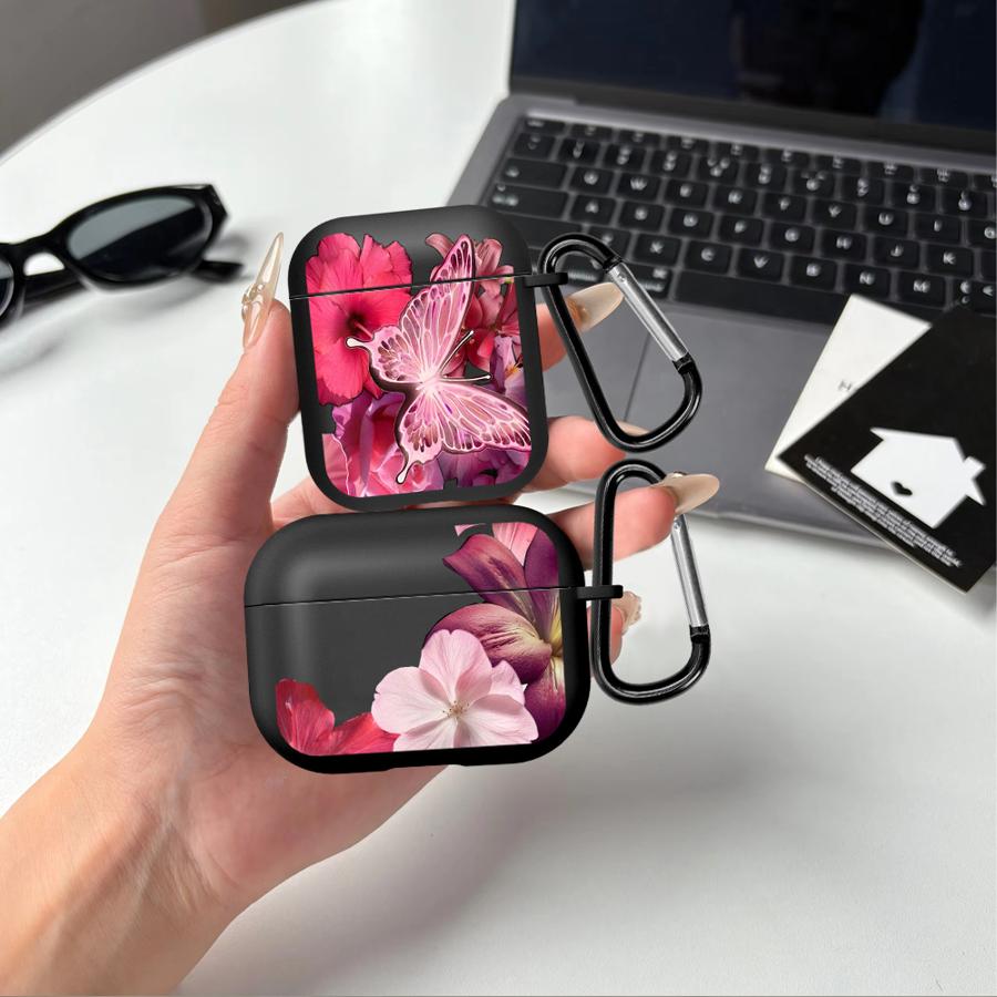 Cartoon Flower Art Earphone Cases Cover Case For Airpods Pro Pro3 3 4 2 1 Pro2