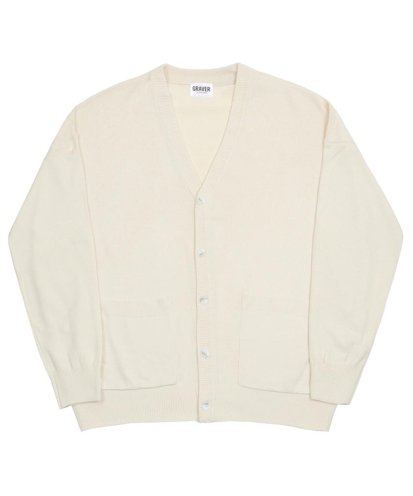 Graver [Unisex] Basic Knit Cardigan_6 Colors