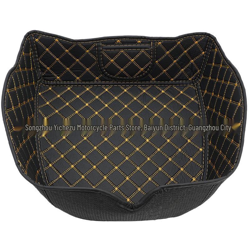 Cross-Border Harley Glide Street Double Headlight Road King Modified Leather Tail Box Cushion