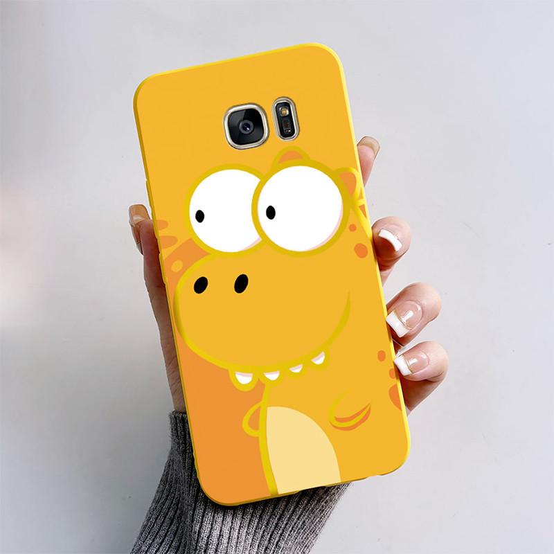 For Samsung Galaxy S6 S7 S 7 Edge Silicone Case Cute Butterfly Soft TPU Phone Back Cover For Samsung Galaxy S7 Edge Case Bumper