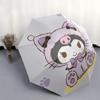 Kawaii, Cat Automatic Opening and Closing Parasol Compact Travel Umbrella with 8 Ribs for Women and Men Ideal Birthday/Christmas Gift, Outdo