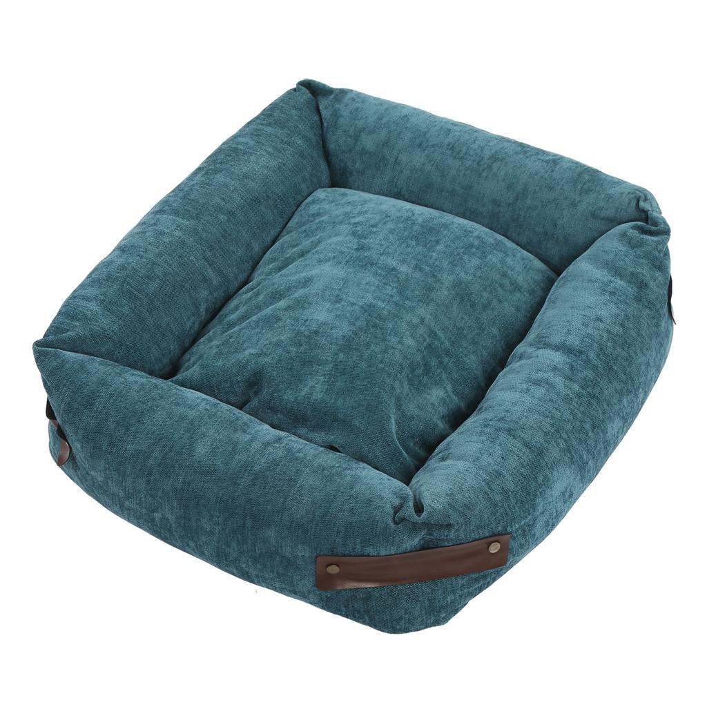 Cat Bed Comfortable Warm Velvet Multifunction Soft Pet Cushion Bed with Handle for Small Pets Dogs