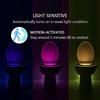 8/16 Colors Backlight for Toilet Bowl WC Toilet Seat Lights with Motion Sensor Smart Bathroom Toilet Night Light LED Toilet Light