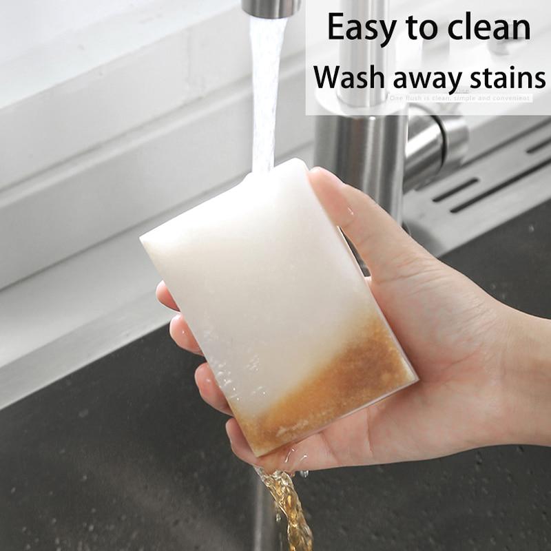 100x70x30mm Magic Sponge Eraser Bílá melaminová houba Čisticí houba pro kuchyňskou kancelář Čistič koupelen Čisticí nástroje