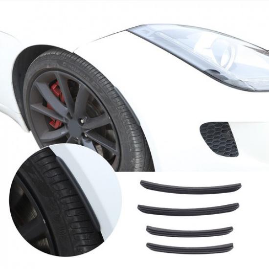 4PCS Bumper Fender Wheel Eyebrow Arch Sticker For Jaguar F-TYPE 2013-2024