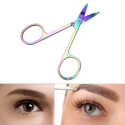 Protable Eyebrow Trimmer Scissors Eyebrow Shaver Knife Hair Removal Makeup Tools