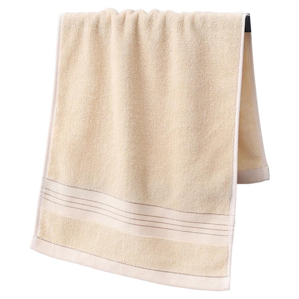 Bath Towel Washcloth Cotton Towel Solid Color Soft Absorbent Towels Multipurpose Use For Hotel Bathroom Highly Absorbent
