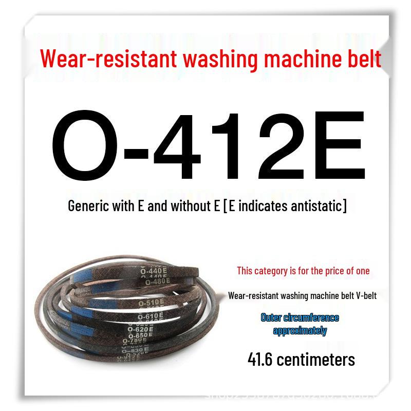 High-Quality Wear-Resistant O-Type V-Belt for Semi/Fully Automatic Washing Machine Motors