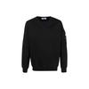 Patch Logo Crewneck Sweatshirt Black Men Tops 761561151-V0029