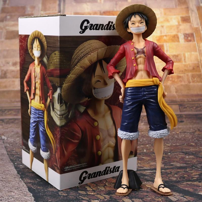 One Piece Luffy Grandista Figur - Große Größe Anime Sammlerstück Modell Spielzeug Geschenk