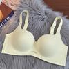 One Piece Seamless Bra for Women Slim with Complementary Breasts Soft Steel Ring Bra Anti Sagging Adjustable Bra