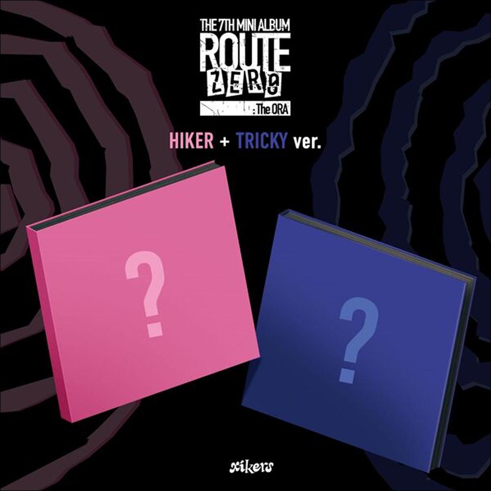 [Pre-order] xikers 7TH MINI ALBUM [ROUTE ZERO  The ORA] (TRICKY ver. / HIKER ver.) + Free Gift