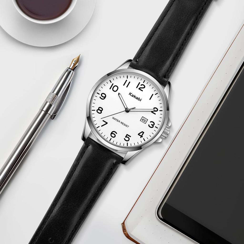 BEN NEVIS Datum Analog Quarz Mode Herrenuhr, Einfach, Stilvoll, Leder, Lässig, Zifferblatt, Wasserdicht, Uhr,