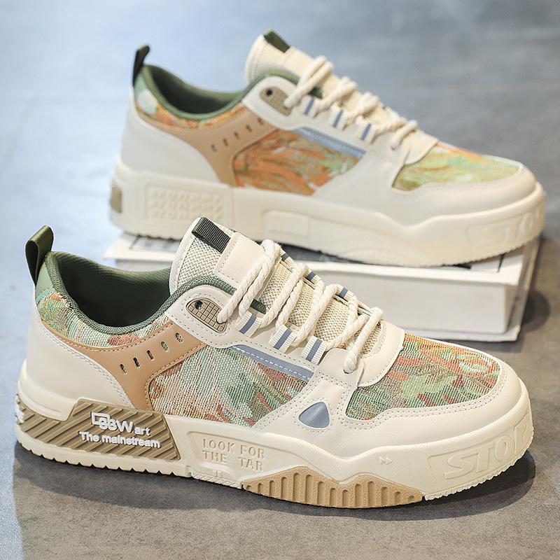 

Men s board shoes 2024 summer new sports shoes men s trend versatile casual board shoes men s handsome canvas shoes 44