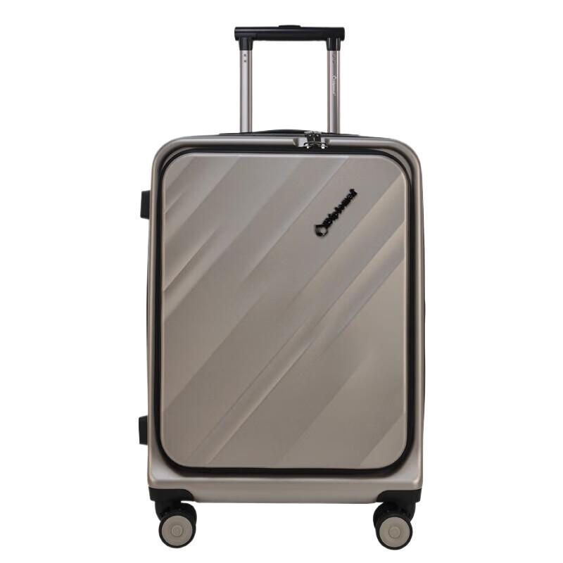 Diplomat DS-1332 Front-Opening Expandable Carry-On Luggage