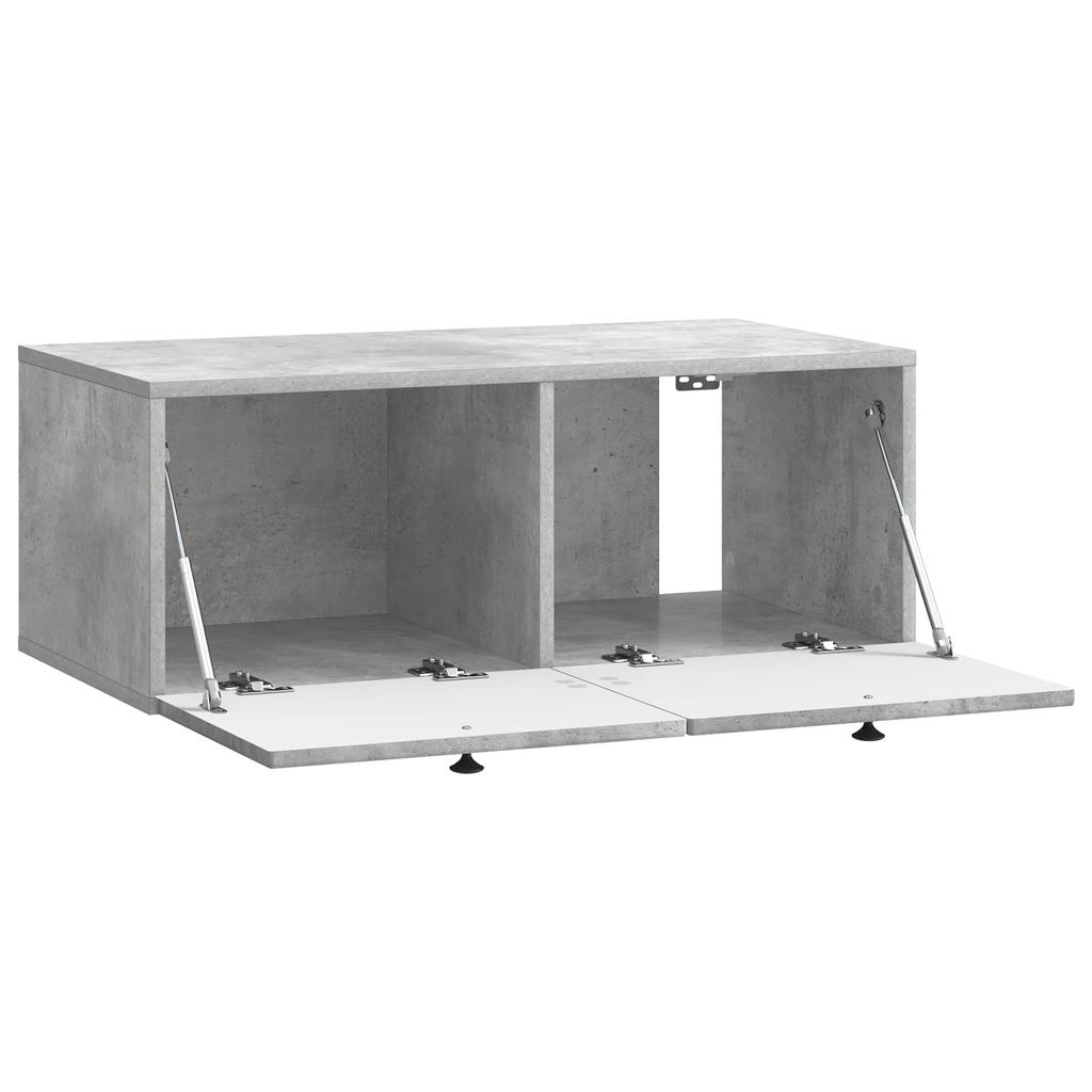 Wall Mounted TV Cabinet Concrete Grey 78.5 x 41 x 30 cm