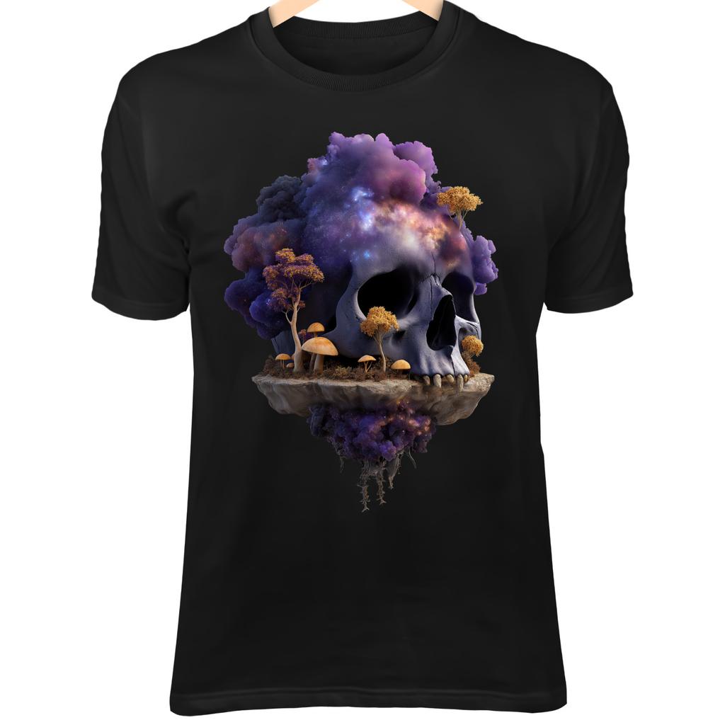 Cosmic Skull Mushroom Island T-shirt