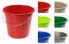 Plastic Bucket with Metal Handle 5l Multicolor