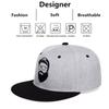 Unisex Bearded Old Man Embroidery Hip-Hop Hats Outdoor Adjustable Casual Baseball Caps Sunscreen Hat