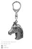 Australian Stock Horse - Silver-plated Key Ring, Handbag Decoration, Backpack Pendant by Art-Dog