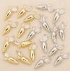 Liangfei 18k Gold Plated Carrot Pendant with Diamonds - Cute Cartoon Charm DIY Jewelry Accessory