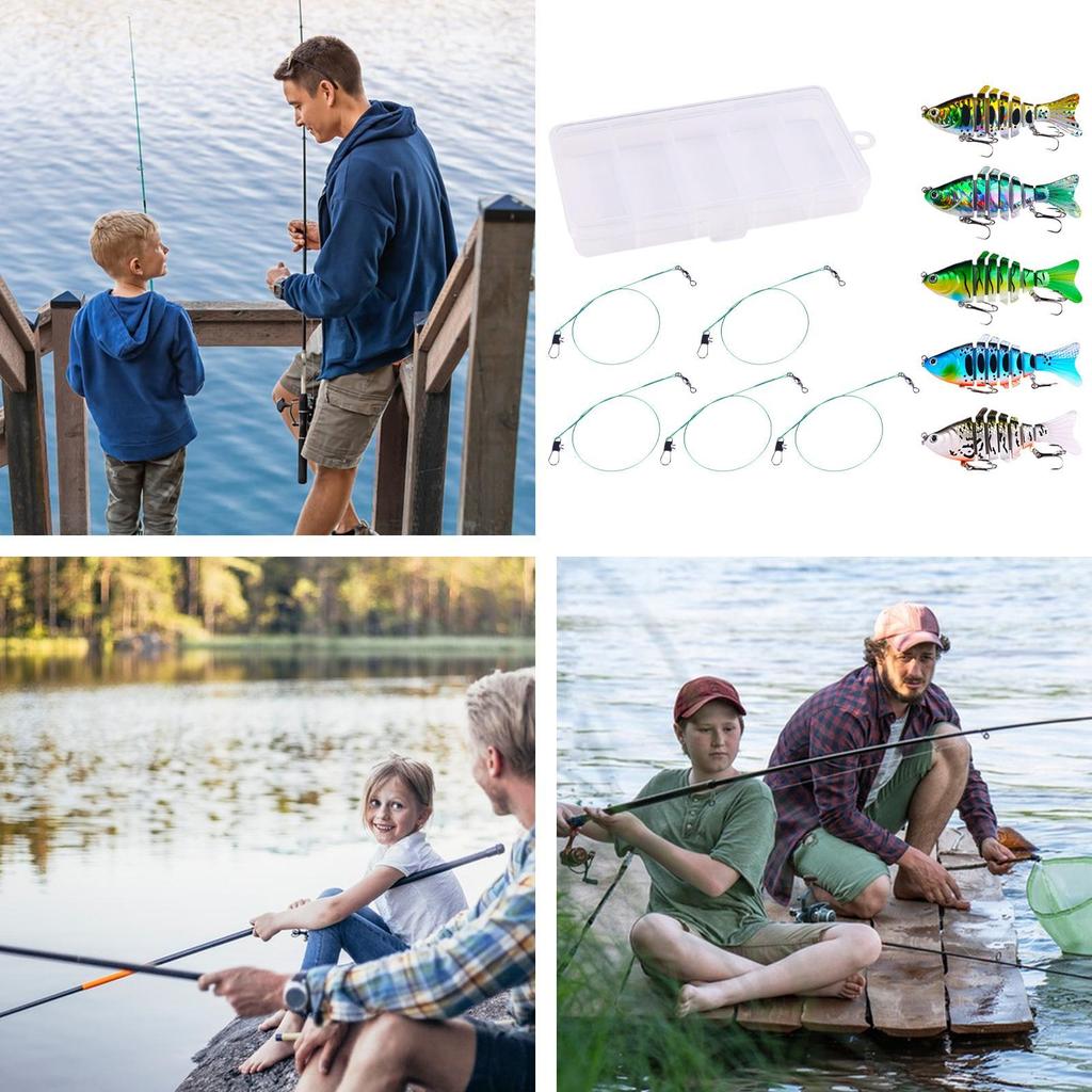 Fishing Lures Bass 3D Robotic Trout Bait Fish Accessories For Freshwater Lake Inshore Surf Pond Saltwater Deep Sea Offshore Boat