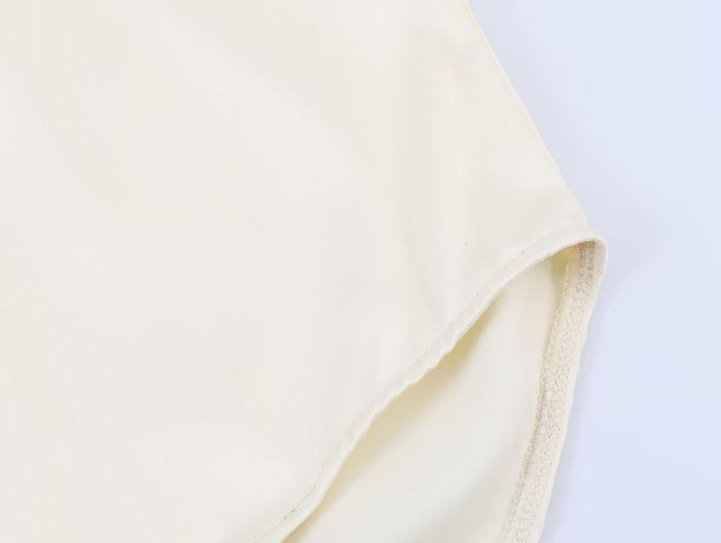 2026 Spring Lace Silk Satin Jumpsuit: European-American Style