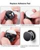 OneLeaf Rotating Strong Magnetic Cable Clips Cord Holders for Lockable Smartphone Charger Adhesive Magnetic Cord Clips for Smoothly Adjustable 8-Pack