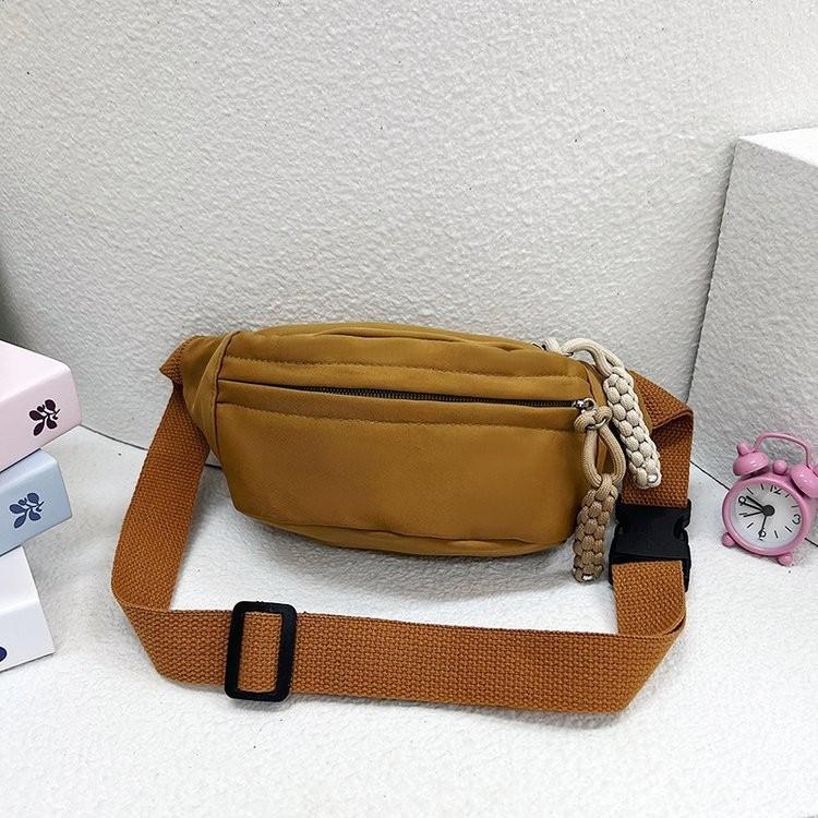 Stylish Urban Minimalist Women s Crossbody Canvas Bag With Large Capacity And Soft Structure коричневый