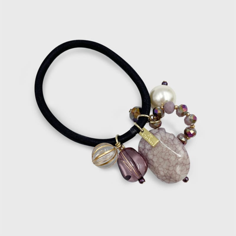 Jean Paul Clarisse Gemstone Beaded Ponytail LFPT0752