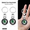 KJGK5 Llavero Anillo de Metal 3D Emblema de Coche Llavero para Auto Para octavia fabia rapid yeti superb octavia a5 a7 Accesorios para Llavero
