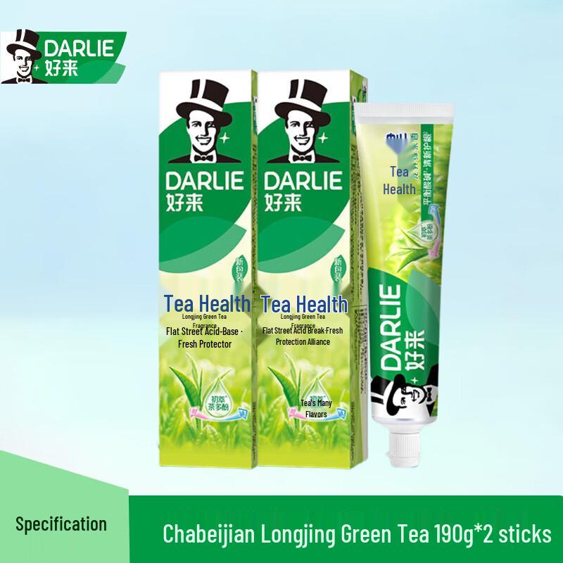 

DARLIE Tea Fresh Longjing Green Tea Toothpaste 190g x 2
