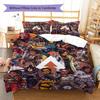 Apex Legends Pattern Bedding Set Quilt Cover Pillowcase Home Decor Gift (1 * duvet cover + 2 * pillowcase, without core)