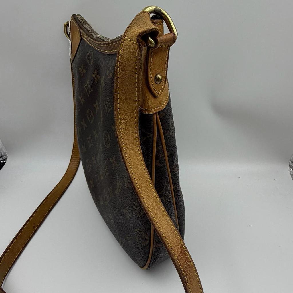 [Pre-Owned] Odeon Monogram Canvas Zip Closure Crossbody Bag Small - Very Good #1XBCYKN