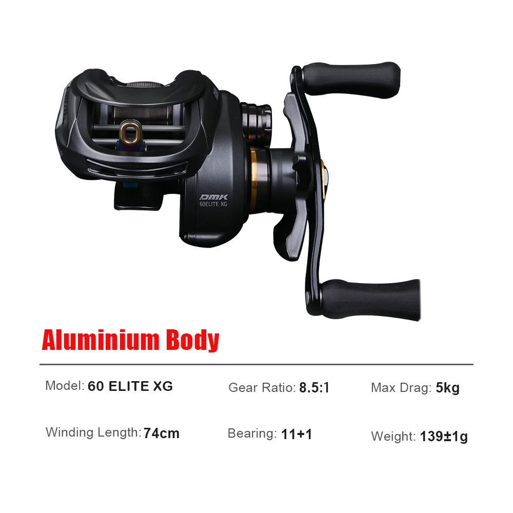 PURELURE Aluminium Body Silver Feather 4g Spool Ultralight BFS FINESSE Baitcasting Reel Baitcast Fishing Coil For Shad Trout