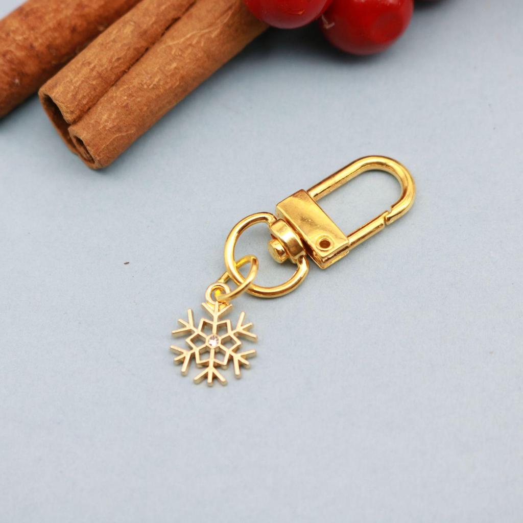 Hot Selling Snowflake Jewelry Keychain Pendant